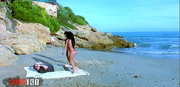  Shooting a hot threesome at the beach with Julia de Lucia and Yesenia Rock